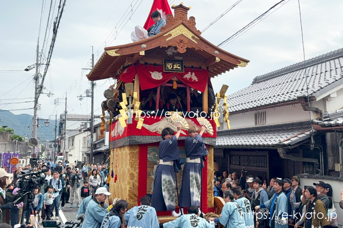迫力の辻回しに歓声！亀岡祭・本祭『くじ改めの儀』を見に行ってきました