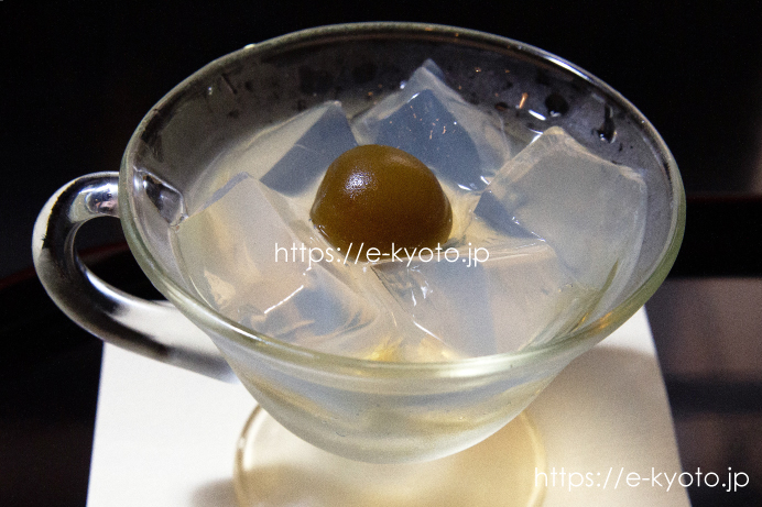 梅酒の琥珀流し