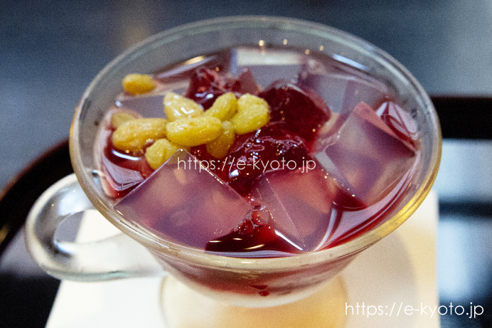 葡萄の琥珀流し