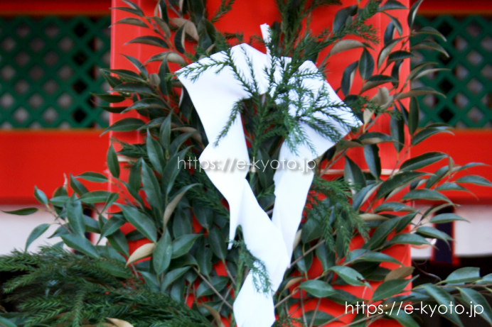 伏見稲荷大社初午大祭の青山飾り