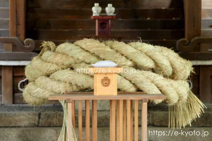 綱掛祭 注連縄