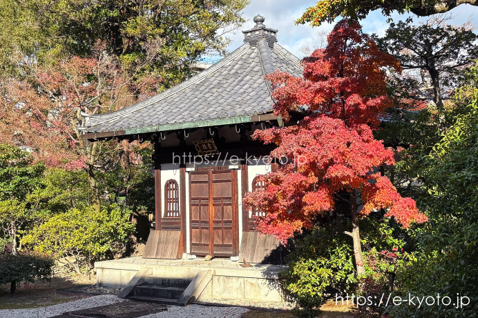 建仁寺 納骨堂と紅葉 2025