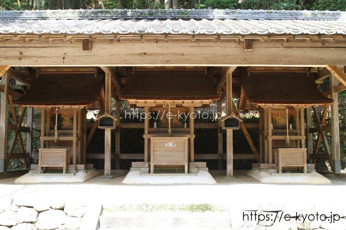 野々宮社、愛宕御本社、奥宮太郎坊