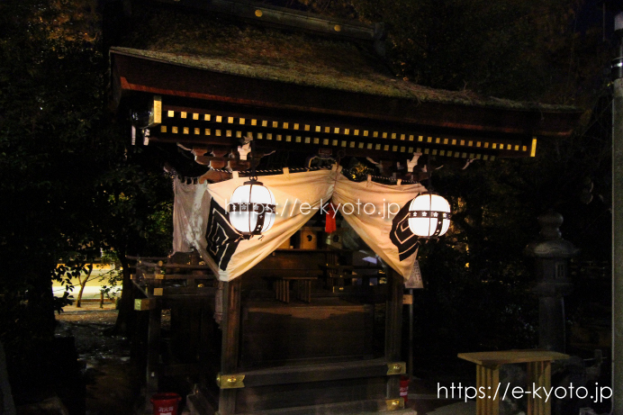 北野天満宮（火之御子社）鑽火祭 火之御子社