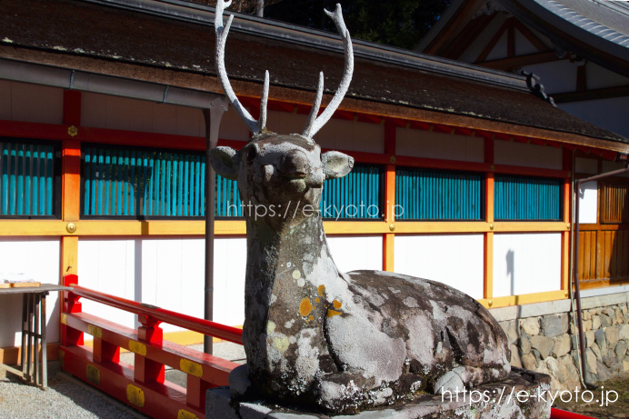 神鹿像