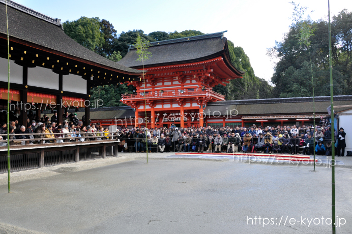 下鴨神社の鞠庭