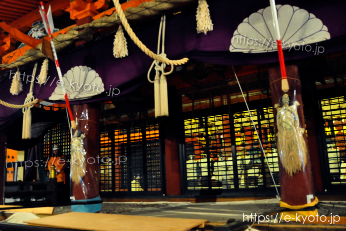 白朮祭の本殿神事