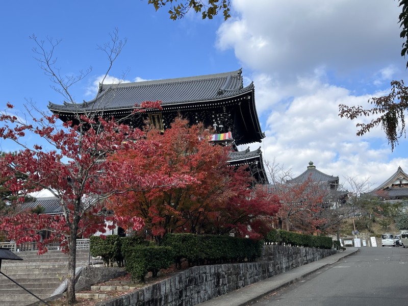 口コミ: 今日、平安神宮に行ったあとそのまま歩いて金戒光明寺に行きました。紅葉を目当てに行くのは初めてでしたが、見事でしたね！私が撮った写真も置いていきます♪...
